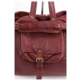 Jerome Dreyfuss-Billy leather handbag-Red