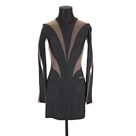 Thierry Mugler-Robe noir-Noir