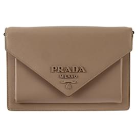Prada-Envelope Prada-Bege