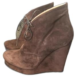 Jil Sander-Ankle Boots-Brown
