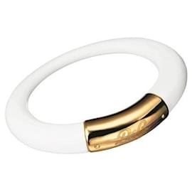 Dolce & Gabbana-White DOLCE & GABBANA “Clue” DJ model bracelet0644 Nuovo-White