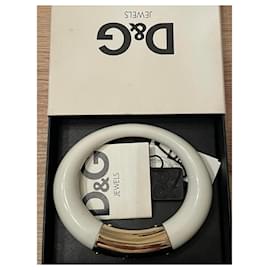 Dolce & Gabbana-Weißes DJ-Armband „Clue“ von DOLCE & GABBANA0644 Nuovo-Weiß