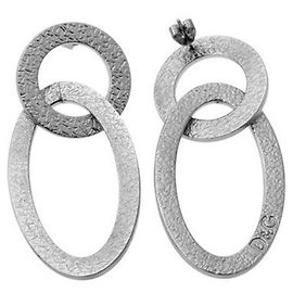 Raffinati orecchini DOLCE & GABBANA acciaio modello Wisp DJ0823 Argento