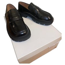 Maison Martin Margiela Chunky Leather Loafer Black