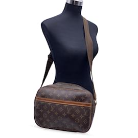 Louis Vuitton-Monograma Reporter PM Canvas Messenger Bag M45254-Marrom