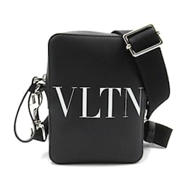 Valentino-Umhängetasche aus Leder  3Y2b09430NI-Schwarz