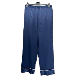 Autre Marque-LILYSILK Pantaloni T.ESSO 44 silk-Blu navy