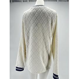 Autre Marque-NICHT SIGN / UNSIGNED Strickwaren & Sweatshirts T.Internationales M-Polyester-Weiß