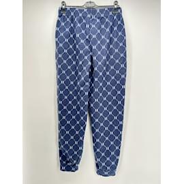 Autre Marque-NON SIGNE / UNSIGNED  Trousers T.International M Polyester-Blue