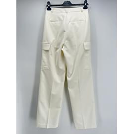 Autre Marque-NON SIGNÉ / Pantalon NON SIGNÉ T.International S Polyester-Blanc