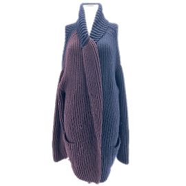 Paul Smith Strickwaren T.International M Wolle Marineblau