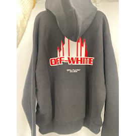 Off White-OFF-WHITE  Knitwear & sweatshirts T.International M Cotton-Black