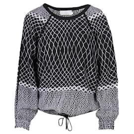 Zimmermann-Black Long Sleeve Top-Black