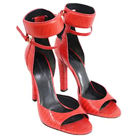 Alexander Wang-Ankles Straps Sandals-Red