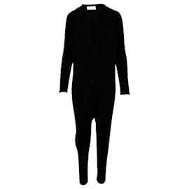 Autre Marque-Black Long Sleeved Jumpsuit-Black