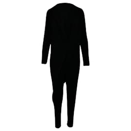 Autre Marque-Black Long Sleeved Jumpsuit-Black