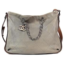 Chanel-Handbags-Taupe