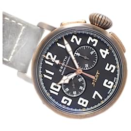 Zénith-ZENITH Pilot's Type20 Chronograph Extra Special bronze Mens-Black