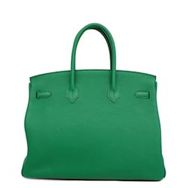 Hermès-Hermès Birkin 35-Vert