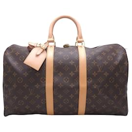 Louis Vuitton-Louis Vuitton Keepall 45-Brown