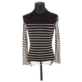 Jean Paul Gaultier Schwarzes Top Schwarz