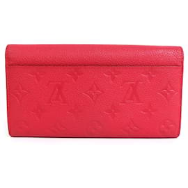 Louis Vuitton-Louis Vuitton Portefeuille Sarah-Red