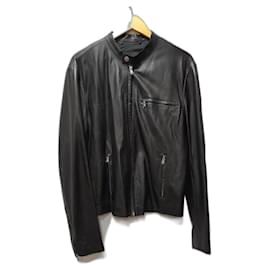 Versace-Men Coats Outerwear-Black