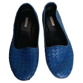 Bottega Veneta-Mocassins-Blue