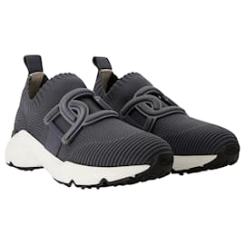 Tod's-Maglia Sporty Sneakers - Tod's - Nylon - Black-Black