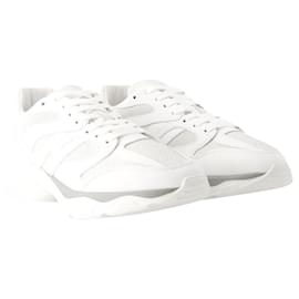Hogan-H Punzonato Sneakers – Hogan – Leder – Weiß-Weiß