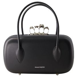 The Reverse Clutch - Alexander Mcqueen - Leather - Black Black