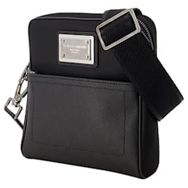 Dolce & Gabbana-Borsaspal Crossbody - Dolce&Gabbana - Nylon - Black-Black