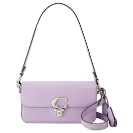 Coach-Studio Baguette Shoulder Bag - Coach - Leather - Purple-Purple