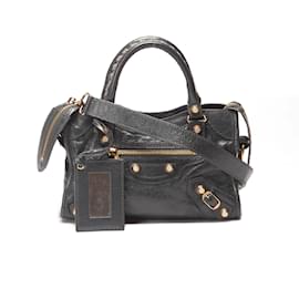 Balenciaga-Motocross Giant 12 Mini City Bag-Grey