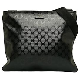 Gucci-GG Imprime Messenger Bag 201446.0-Black