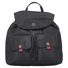 & Other Stories-Outra mochila de nylon mochila de lona em bom estado-Preto