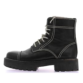 Alexa Chung-ALEXA CHUNG  Boots T.eu 38 leather-Black