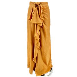 ALBERTA FERRETTI Gonne T.fr 36 silk Marrone