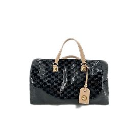 MICHAEL KORS Reisetaschen T.  Lackleder Schwarz