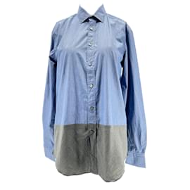 Lanvin-LANVIN  Shirts T.eu (tour de cou / collar) 39 cotton-Blue