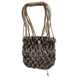 Dior-DIOR Handtaschen T.  Stoff-Marineblau