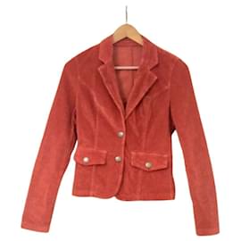 Burberry-Vestes-Corail