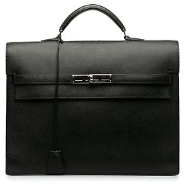 Hermès Hermes Black Epsom Kelly Depeche 36 Nero