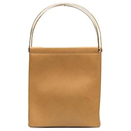 Cartier-Cartier Brown Leather Trinity Handbag-Brown,Beige