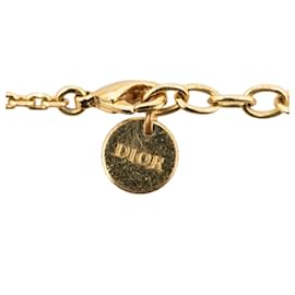 Dior-Dior Gold Faux Pearl Diorevolution Bracelet-Golden