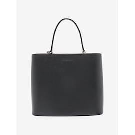 Prada-Black Saffiano 2WAY bag-Black