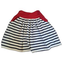 Falda Jean Paul Gaultier Azul de Algodón Talla 36 Azul