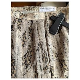 Balenciaga-Skirts-Leopard print