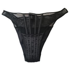 La Perla silk panties 40 Black