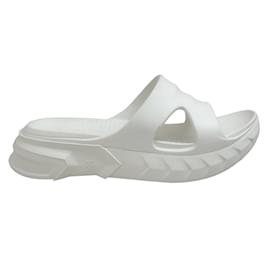 Autre Marque-Givenchy Off White Marshmallow Sandals-White